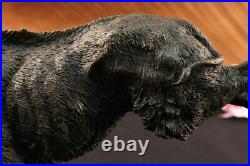 Wild Pig Boar Bronze Animal Sculpture Statue Signed Hand Made Figurine Figure NR