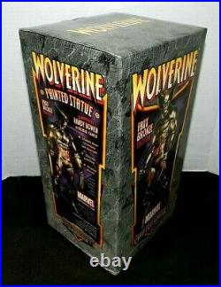 Wolverine Xmen Bowen Statue Faux Bronze Gem Only /300 Made New Sealed Gem Piece